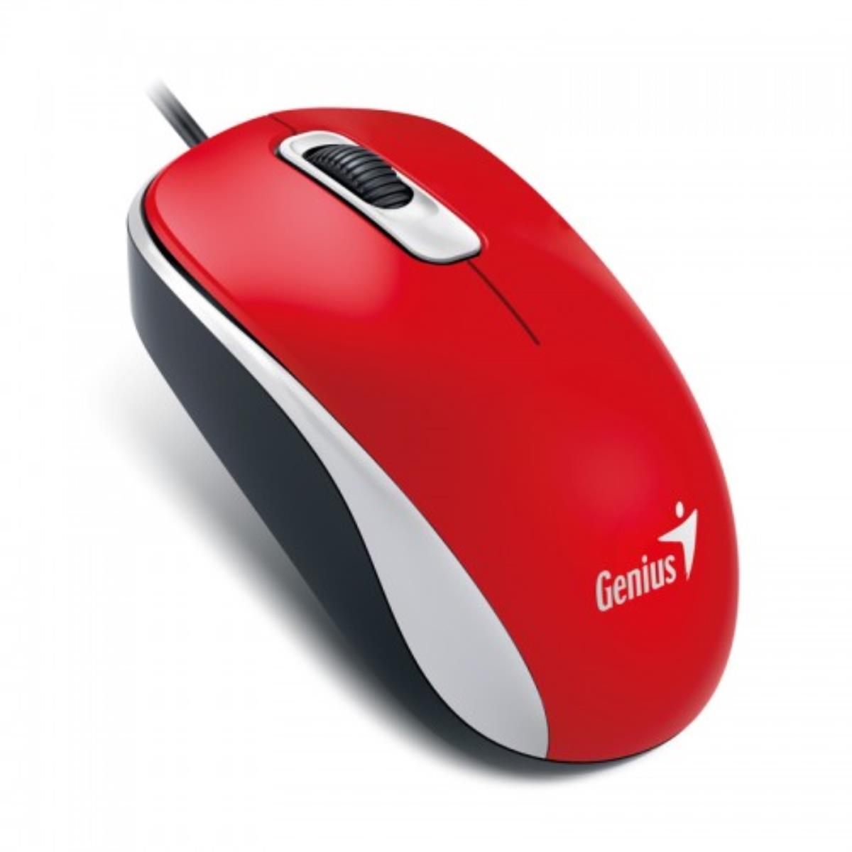 GENIUS MIŠ OPTIČKI DX-110 CRVENI | Office&More