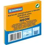 DONAU SLP LISTIĆI ZA PORUKE 76X76 NEON ORANŽ 100L 