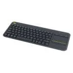 LOGITECH BEŽIČNA TASTATURA K400 PLUS CRNA 