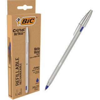 BIC HEMIJSKA OLOVKA Cristal Renew , METALNA,PLAVA, 