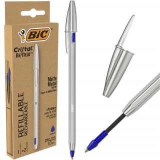 BIC HEMIJSKA OLOVKA Cristal Renew , METALNA,PLAVA, 