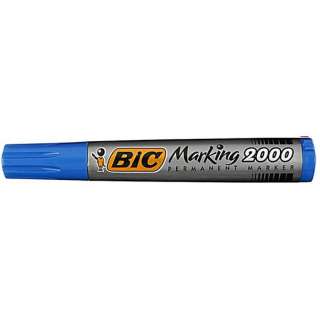 BIC MARKER PERM.OBLI PLAVI 2000 