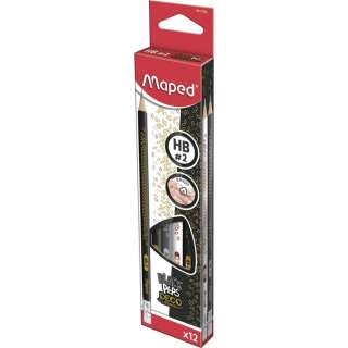 MAPED GRAFITNA OLOVKA SA GUM. DECO mix 851760 