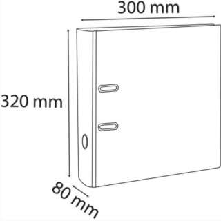 EXACOMPTA REGISTRATOR PREMIUM A4 8CM SV ZELENA 