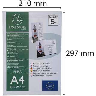 EXACOMPTA KLIRIT INFO TABLA L, A4 