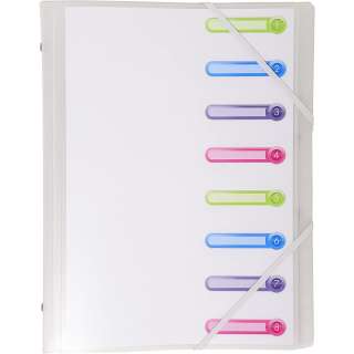 EXACOMPTA FOLDER SA 8 PREGRADA PP TRANSPARENT 