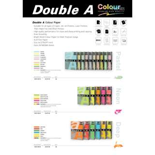 DOUBLE A FTK A4 80G 100L INTENZIV PLAVA(DEEP BLUE) 