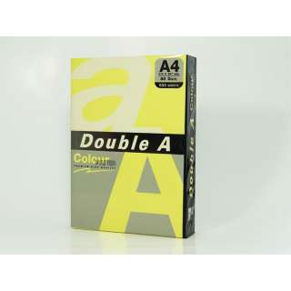 DOUBLE A FTK A4 80G 100L NEON ŽUTA (YELLOW) 