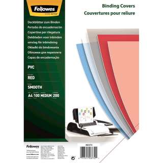 PVC KORICE 200mic CRVENE A4 PAK.100 - 5377201 