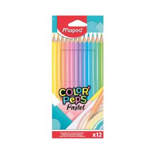 MAPED DRVENE BOJE COLOR PEPS  PASTEL 1/12 