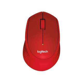 LOGITECH MIŠ BEŽIČNI OPT. M330 SILENT RED 