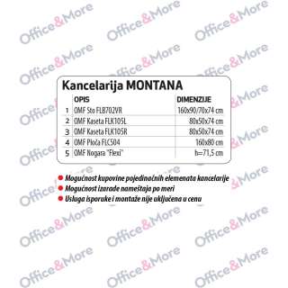 OMF KASETA FLK105L 80/50/74 MONTANA 