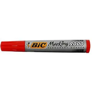 BIC MARKER PERM.OBLI CRVENI 2000 