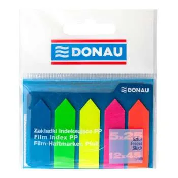 DONAU INDEKS PVC STRELICA 12X45 MM 5 X 25 L 