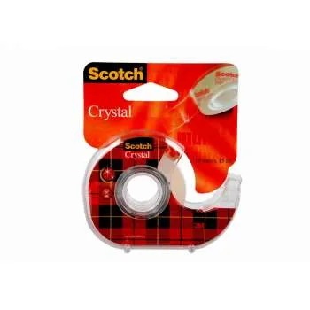 SCOTCH LEPLJIVA TRAKA  CRYSTAL STALAK19MMX7,5M 600 