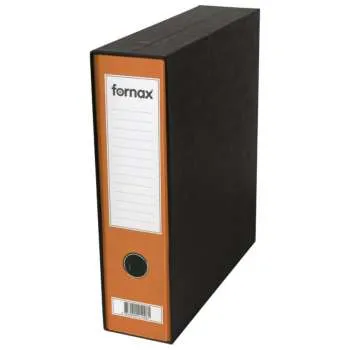 FORNAX REGISTRATOR PRESTIGE 8CM ORANŽ, CRNA KUTIJA 