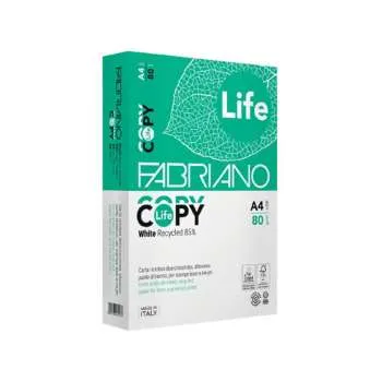 FABRIANO FTK A4 80G RECIKLIRAN 1 RIS 85% COPY LIFE 