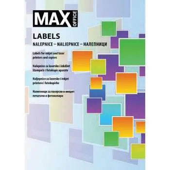 MAX OFFICE SLP ETIK 64,6/33,8 PAK.100(24 na listu) 