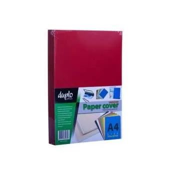 DUPLO KARTONSKE KORICE ZA KORIČENJE 230GR CRVENE 