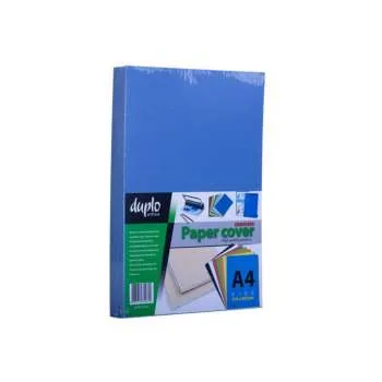 DUPLO KARTONSKE KORICE ZA KORIČENJE 230GR PLAVE 