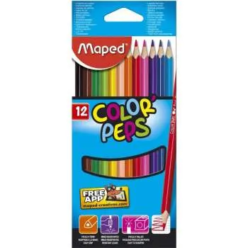 MAPED DRVENE BOJE 1/12 COLOR PEPS 