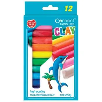 CONNECT PLASTELIN 12 BOJA 