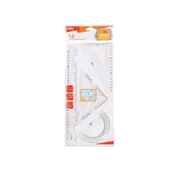 DELI GEOMETRIJSKI SET 1-4 30CM 695188 