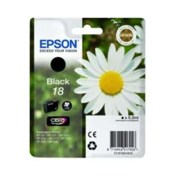 EPSON KERTRIDŽ T1801 BLACK 