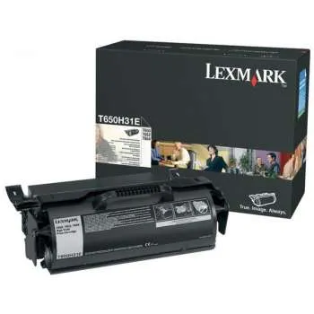 LEXMARK TONER T650H31E BLACK 