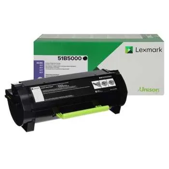 LEXMARK TONER 51B5000 BLACK 