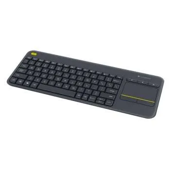 LOGITECH BEŽIČNA TASTATURA K400 PLUS CRNA 