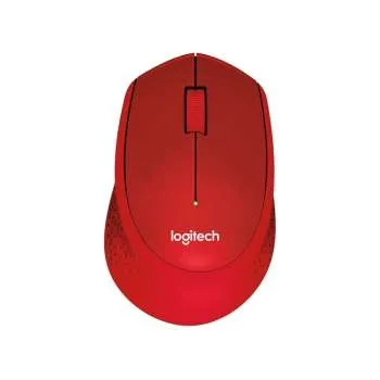 LOGITECH MIŠ BEŽIČNI OPT. M330 SILENT RED 