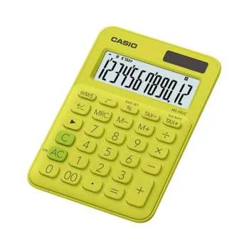 CASIO KALKULATOR MS-20UC-YG ŽUTI 