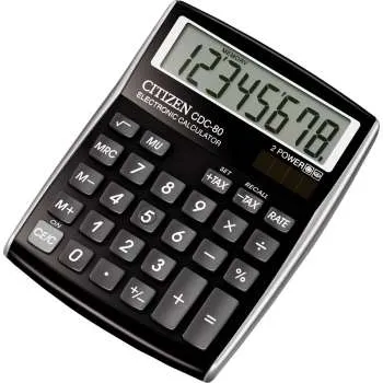 CITIZEN KALKULATOR CDC-80 CRNI 