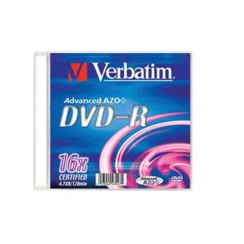 VERBATIM DVD-R SLIM 4,7GB 16X 