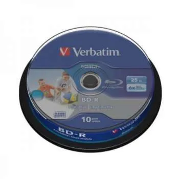 VERBATIM BLU RAY-R 25GB 10/1 PRINTABLE 