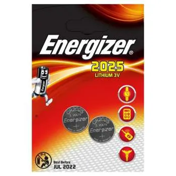 ENERGIZER BATERIJA CR2025 3V pak2 