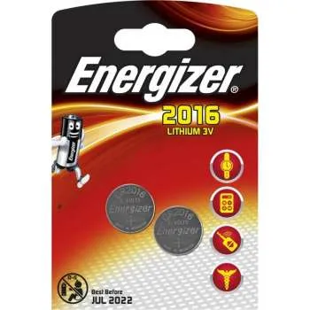 ENERGIZER BATERIJA CR2016 3V pak2 