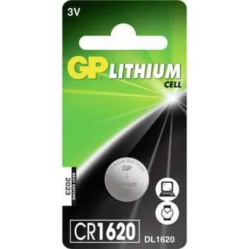 GP BATERIJA LITHIUM CR1620 3v 