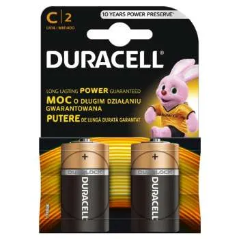 DURACELL BATERIJA ALK. LR14-C-1,5V PAK.2 