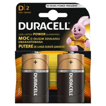 DURACELL BATERIJA ALK. LR20-D-1,5V PAK.2 