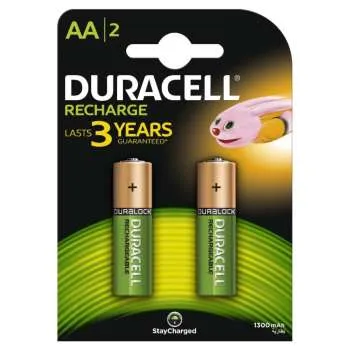 DURACELL PUNJIVE BATERIJE R6-AA-1300mAh PAK 2 