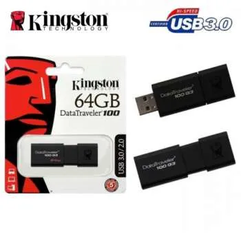 KINGSTON USB FLASH MEM. 64GB DT100G3 