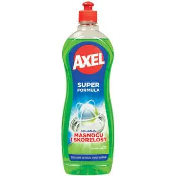 AXEL Super Formula za pranje posuđa jabuka 900ml 