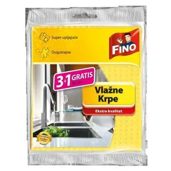 FINO Vlažne krpe 18x20cm 3+1 gratis -20498 