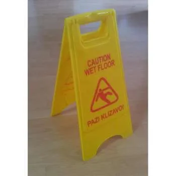 ZNAK UPOZORENJA - PAZI KLIZAVO - CAUTION WET FLOOR 