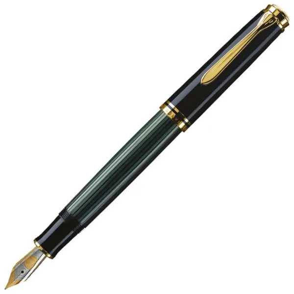 PELIKAN NALIVPERO SOUVEREN  M800 CRNA-ZELENA 