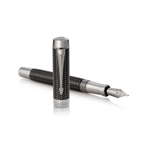 PARKER NALIVPERO ROYAL DUOFOLD PSG Black CT M 