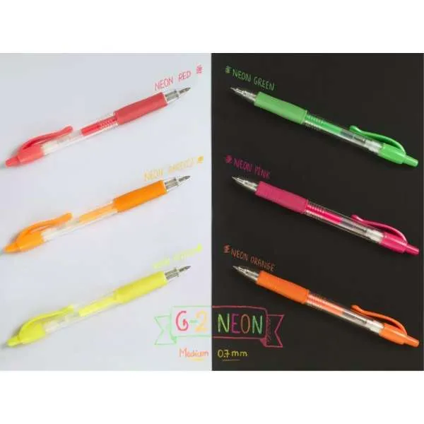 PILOT GEL ROLER G2 NEON ZELENA 358646 