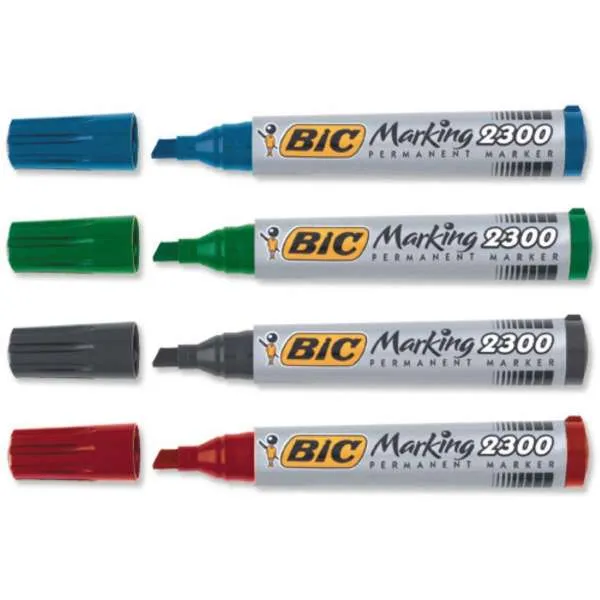 BIC MARKER PERM.KOSI CRNI 2300 